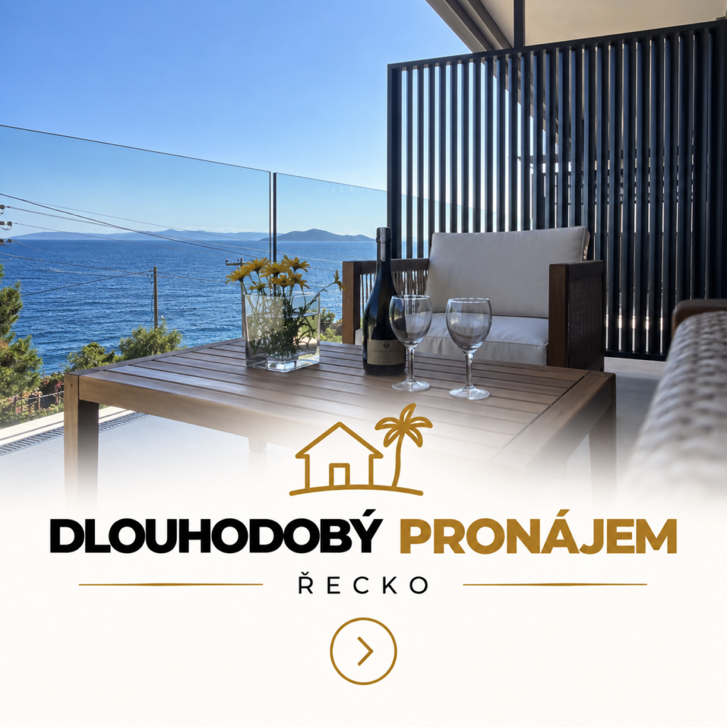 Dlouhodobý pronájem apartmánů v Řecku